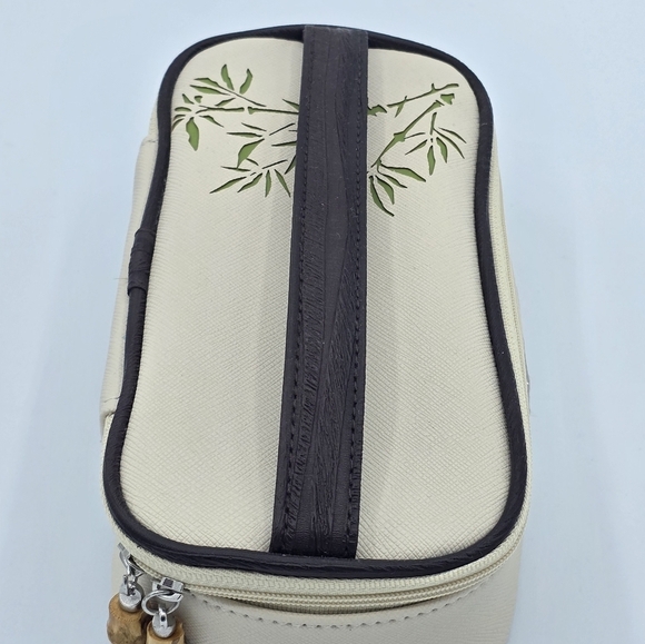 Eminence Organic Skin Care Bamboo Motif Cosmetic Bag - Picture 6 of 8